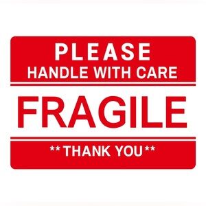 Fragile Stickers - 72 Stickers Total